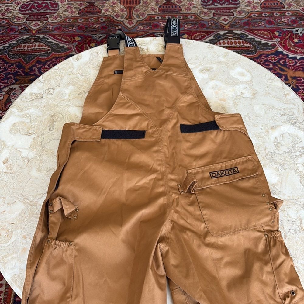Dakota WorkPro Series Men's Waterproof Hyper-Dri 3 Polyester Lined Bib Pants - Picture 7 of 16